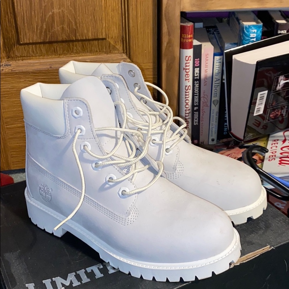 Off White Timberlands Boots